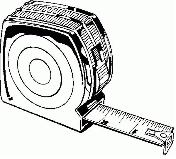Picture of tape measure to go with musing 'One for you and one for me'
